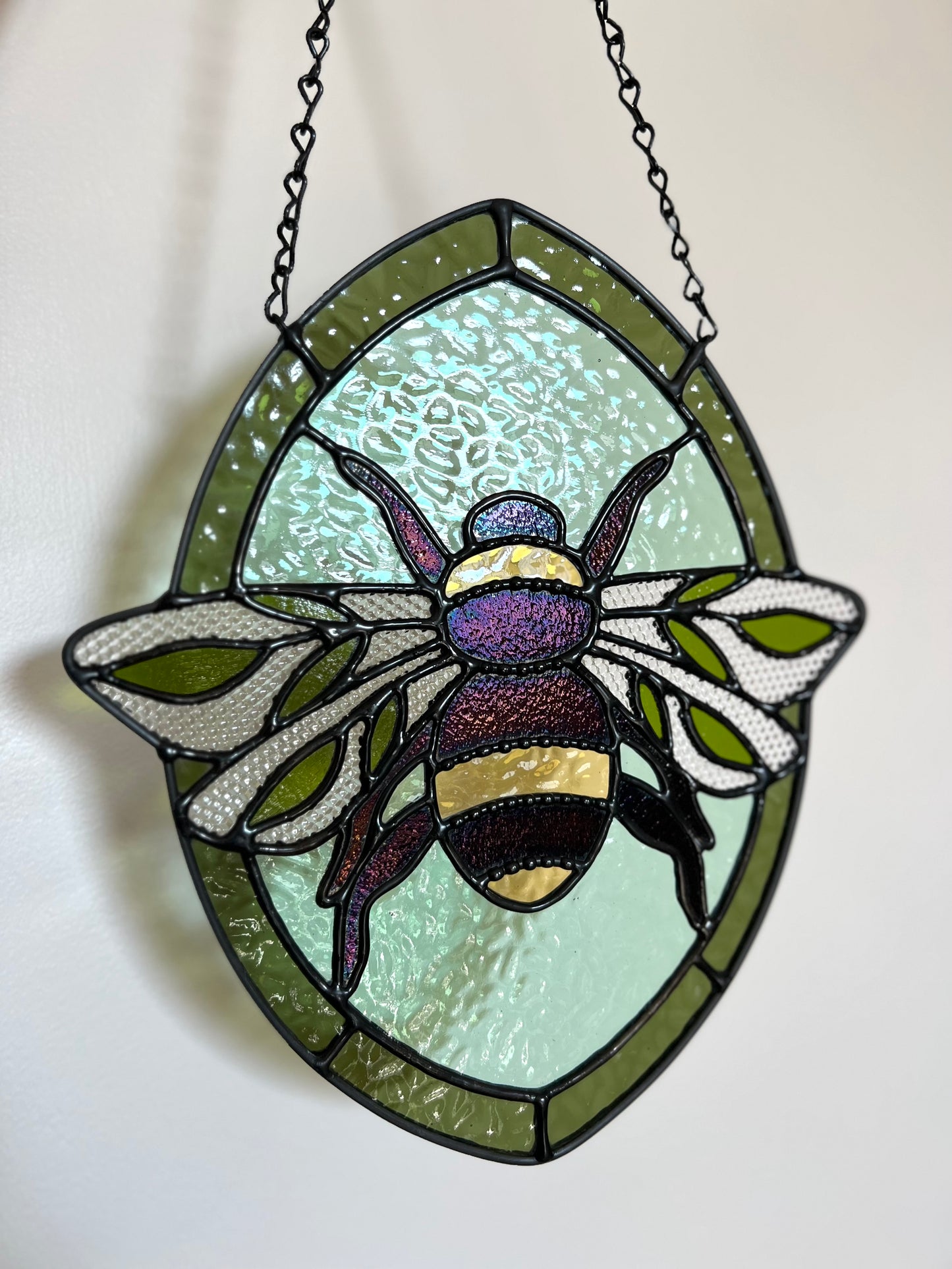 Stained Glass Bee
